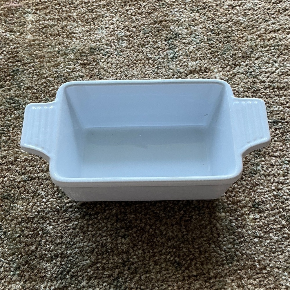 Croton White Rectangular Baking Dish